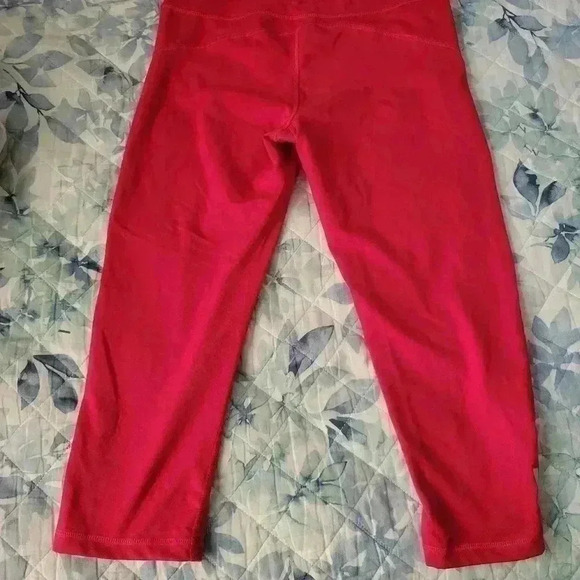 MARIKA TEK hot pink workout leggings size small 4-6 - Picture 2 of 3